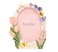 Hestia Tulip Design Resin Photo Frame 5" x 7" Hestia Multicolor
