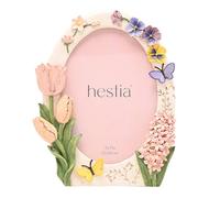 Hestia Tulip Design Resin Photo Frame 5" X 7" Multi One Size