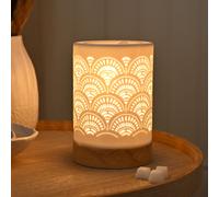 Hestia White Lace Aroma Lamp Hestia White