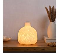 Hestia White Short Table Lamp Hestia White