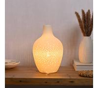 Hestia White Tall Table Lamp White