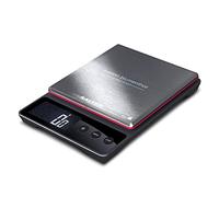 Heston Blumenthal Precision by Salter Digital Kitchen Scales - Square Compact Cooking Scale, Waterproof Platform, Weigh Food, Coffee & Liquids, Measure In 0.5g Increments, Slim Design, Stainless Steel
