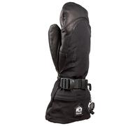 Hestra - Leather ski Mittens - Army Leather Extrem Mitten Black in Leather - Size 7 Black 7