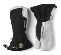 Hestra Army Leather Gore-Tex 3 Finger Gloves in Black/Natural Grey