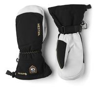 §Hestra Army Leather Gore-Tex Mitt Snow Gloves Black-Natural Grey§
