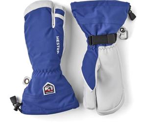 Hestra Army Leather Heli Ski 3 Finger Glove 7 ROYAL BLUE