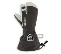 Hestra - Army Leather Heli Ski 3 Finger - Gloves size 8, grey/black
