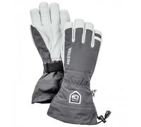 Hestra - Army Leather Heli Ski 5 Finger - Gloves size 10, grey