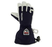 Hestra - Army Leather Heli Ski 5 Finger - Gloves size 7, blue