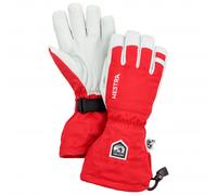 Hestra - Army Leather Heli Ski 5 Finger - Gloves size 8, red