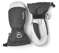 Hestra Army Leather Heli Ski and Cold Weather Mitten,Grey,9