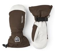 Hestra Army Leather Heli Ski and Snowboard Mitten Unisex Espresso