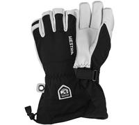 Hestra Gloves Army Leather Heli Ski Unisex 5 Finger Gloves Black