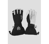 Hestra Gloves Army Leather Heli Ski Unisex 5 Finger Gloves Black