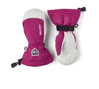 Hestra Army Leather Heli Ski Junior Mitt (Youth 4-13yrs) | Waterproof, Insulated Classic Kids Snow Mittens I Ski & Snow Play