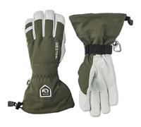 Hestra Army Leather Heli Waterproof Snowboard Gloves, S Olive