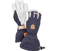 Hestra Army Leather Patrol Gauntlet 5-Finger Gloves 9 blue