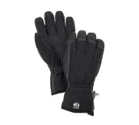 §Hestra Army Soft Shell Short Snowmobile Leather Gloves Black§