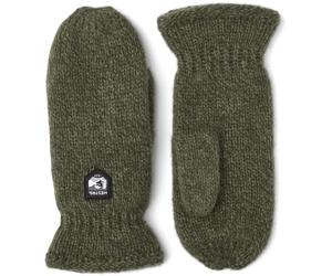Hestra Basic Wool Mittens Women/Men - women´s gloves men´s with lining Winter Autumn-Winter - 11 HS olive