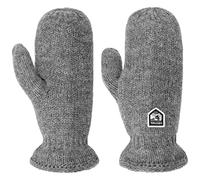 Hestra Basic Wool Mittens Women/Men - women´s gloves men´s with lining Winter Autumn-Winter - 8 HS grey