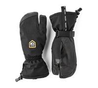 Hestra Mens Czone Mountain 3-Finger Ski Gloves Black Size