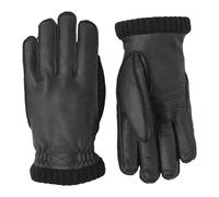 Hestra | Deerskin Primaloft Rib | Deerskin Leather Gloves | Black 7