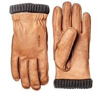 Hestra - Walking clothing - Deerskin Primaloft Rib Cork for Men, in Leather - Brown Brown 9