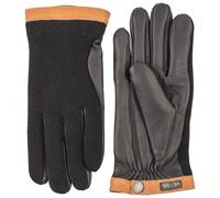Hestra - Deerskin Wool Tricot - Gloves size 11, grey/black