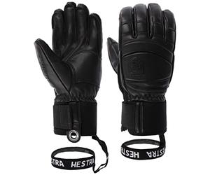 Hestra Fall Line 5-Finger Gloves Men - leather with lining Winter Autumn-Winter - 10 HS black
