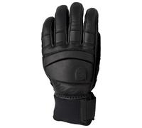 Hestra - Ski Gloves - Fall Line Glove Black/Black in Leather - Size 11 Black 11