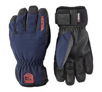 Hestra Ferox Primaloft Junior Glove (Youth 4-13yrs) I Waterproof, Insulated Kids 5-Finger Glove for Skiing, Snowboarding & Playing in The Snow - Navy - 3