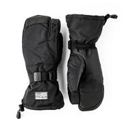 Hestra - Gauntlet Senior 3 Finger - Gloves size 7, black/grey