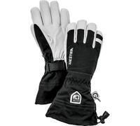 Hestra Gloves Army Leather Heli Ski Unisex 5 Finger Gloves Black