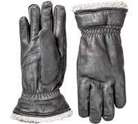 Hestra Gloves Deerskin Primaloft Womens In Black