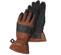 Hestra Gloves Falt Guide Alpine Pro Leather Ski Gloves in Brown