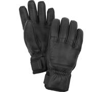 Hestra Gloves Omni Leather Ski Gloves In Black