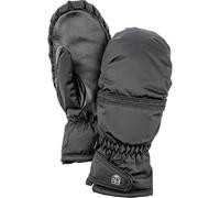 Hestra Gloves Primaloft Leather Womens Ski Mittens - Black