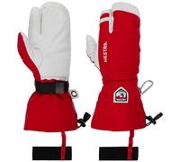Hestra Heli Ski 3-Finger Gloves Women/Men - women´s men´s with lining, Hook-and-loop closure Winter Autumn-Winter - 7 HS red