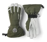 Hestra Army Leather Heli Waterproof Snowboard Gloves, L Olive