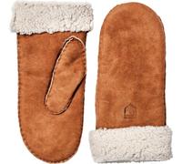 Hestra - High-quality leather mittens - Sheepskin Mitt Cork for Women in Leather - Size 7 - Brown Brown 7