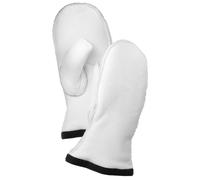 Hestra - Ski mitten Interior Lining - Heli Ski Liner Mitt W Offwhite for Women in Leather - Size 7 - White White 7