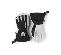 Hestra - Kid's Army Leather Heli Ski 5 Finger - Gloves size 6, grey