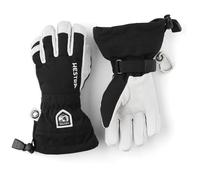 Hestra Junior Army Heli Kids Ski Gloves, Black (10-11 yrs)