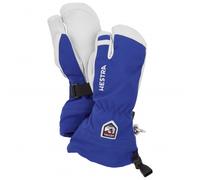 Hestra - Kid's Army Leather Heli Ski 3 Finger - Gloves size 5, blue