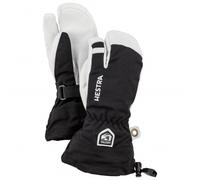 Hestra - Kid's Army Leather Heli Ski 3 Finger - Gloves size 6, black