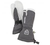 Hestra - Kid's Army Leather Heli Ski 3 Finger - Gloves size 7, grey
