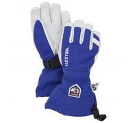 Hestra - Kid's Army Leather Heli Ski 5 Finger - Gloves size 7, blue