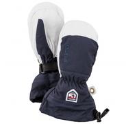 Hestra - Kid's Army Leather Heli Ski Mitt - Gloves size 7, blue