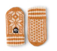 Hestra - Kid's Nordic Mitt - Gloves size 3, orange/sand