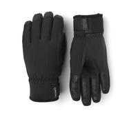 Hestra - Leather gloves GORE-TEX waterproof - Glove Alpine Short Gtx Black - Size 9 Black